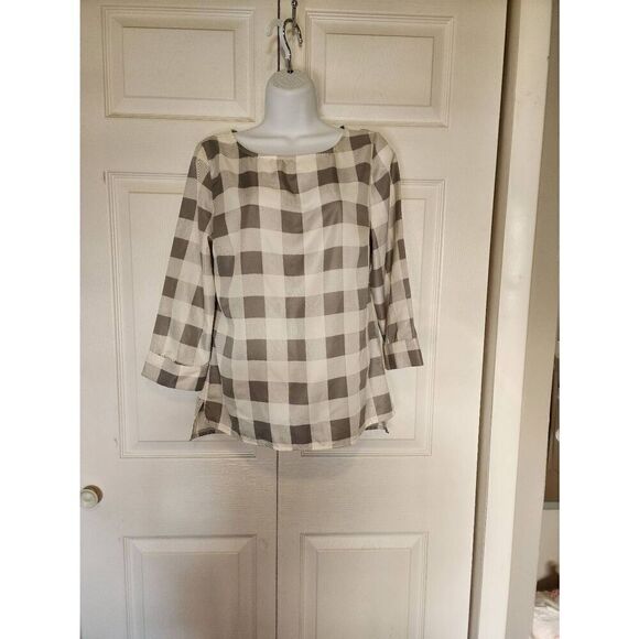 Limited Plaid  Blouse - Picture 1 of 4